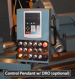 60" x 60" - 480" DYNATURN ... BIG BORE LATHE 6" SPINDLE HOLE